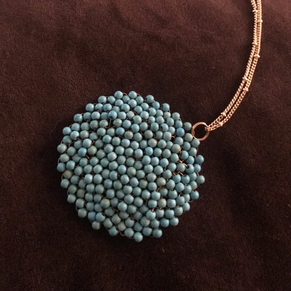 💙TURQUOISE PENDANT NECKLACE - Picture 2 of 3